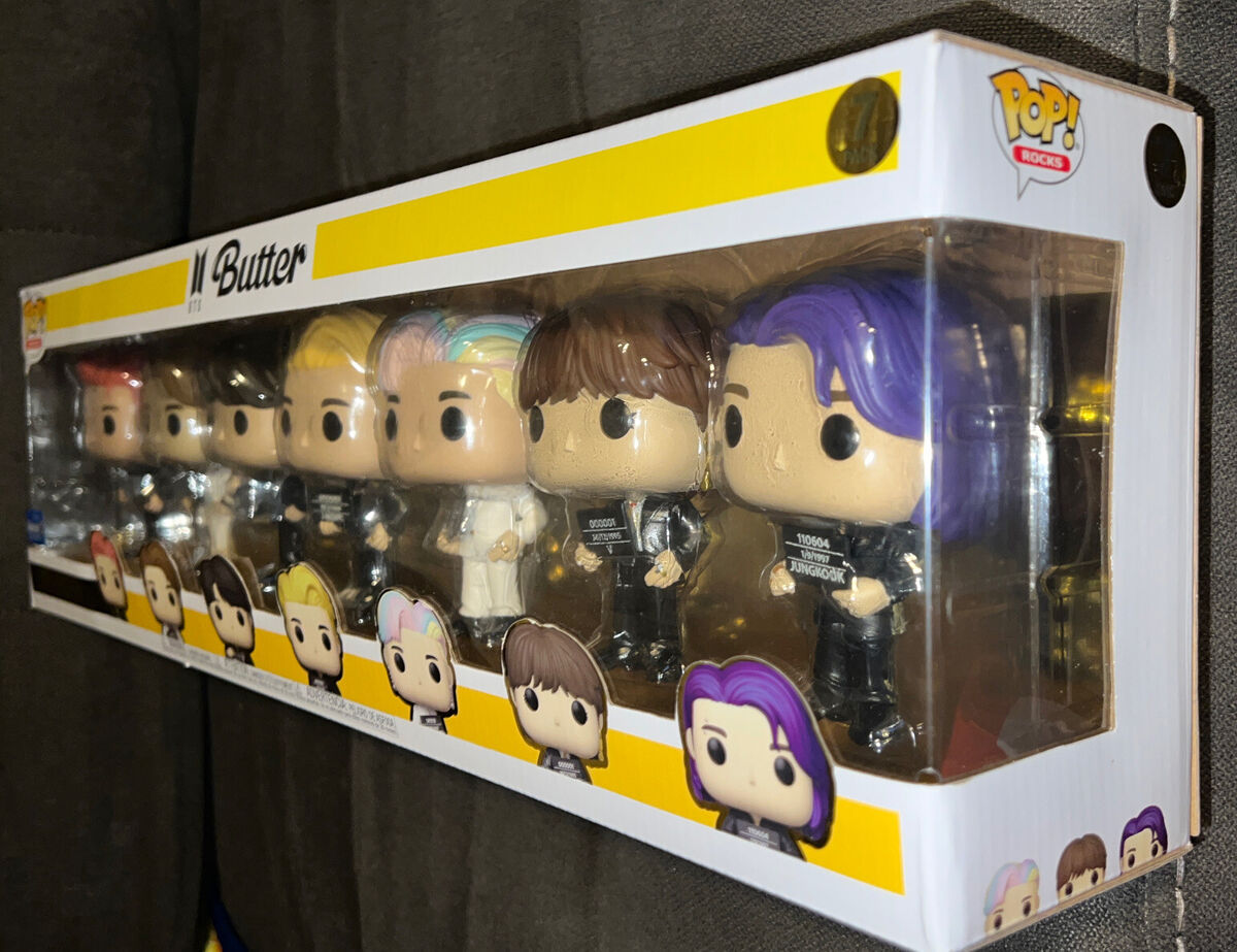 Funko Pop! Rocks: BTS - Butter 7-pack Figures (Walmart Exclusive) In Hand  Pop!