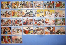 Figurine ritagli giornale Vittorioso Corriere dei Piccoli 1950 monello intrepido