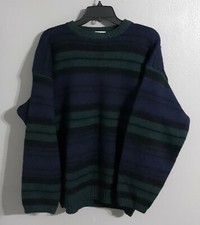 MEN'S G.H. BASS  Co.LONG SLEEVE PULLOVER SWEATER.SIZE XL