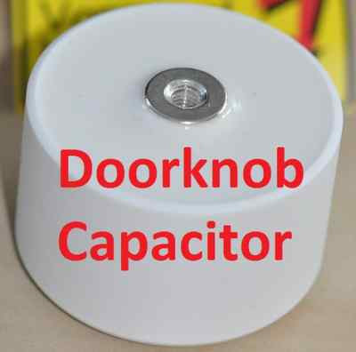 Kondensator 30kV 800pF impulsfest; Doorknob capacitor