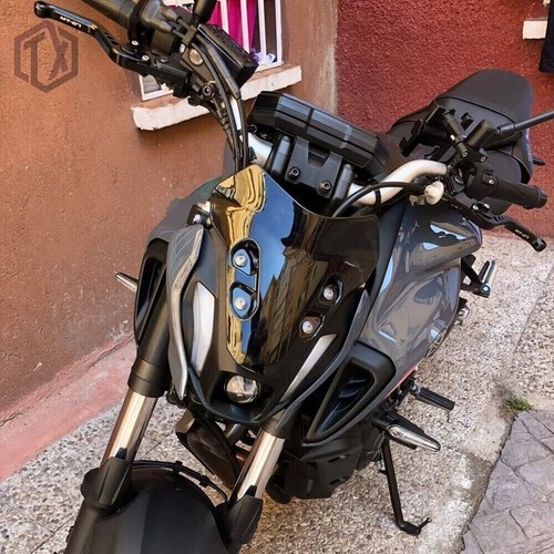 Parabrisas de moto para Yamaha MT-07 MT07 2021 2022 Parabrisas Deflector - Imagen 5 de 13
