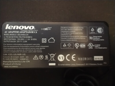GENUINE OEM Lenovo ADLX45DLC2A AC Power Adapter - Foto 8