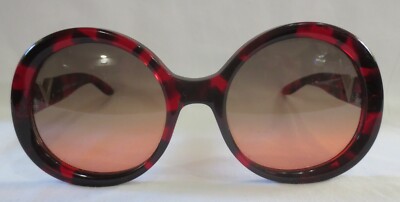 Vtg Valentino Red Tortoise shell Sunglasses V5151/s Green to  display picture 1