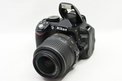 "3,100 shots" Nikon D3100 14.2MP Digital Camera Black w/ DX 18-55mm VR #250430p - Picture 2 of 12