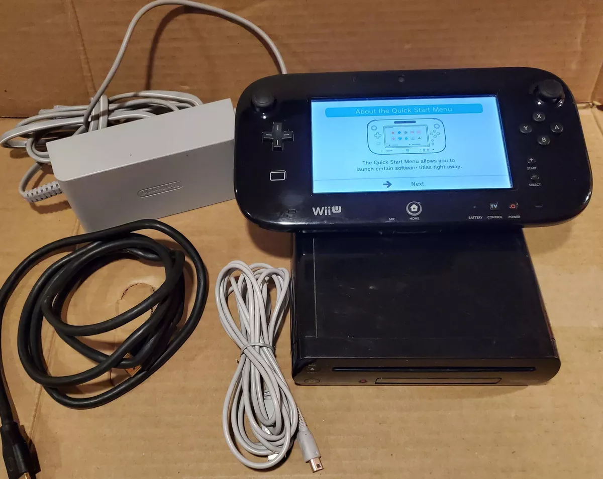 Refurbished: Wii U 32GB Deluxe Console With Gamepad Nintendo Land The  Legend Of Zelda: The Wind Waker 