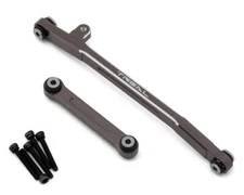 Treal Hobby Axial SCX24 V2 Aluminum Steering Links Set (Grey) [TLHTSCX24-52]