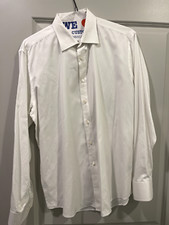 Bugatchi Mens Classic Fit Button Down Dress Shirt - Size Large