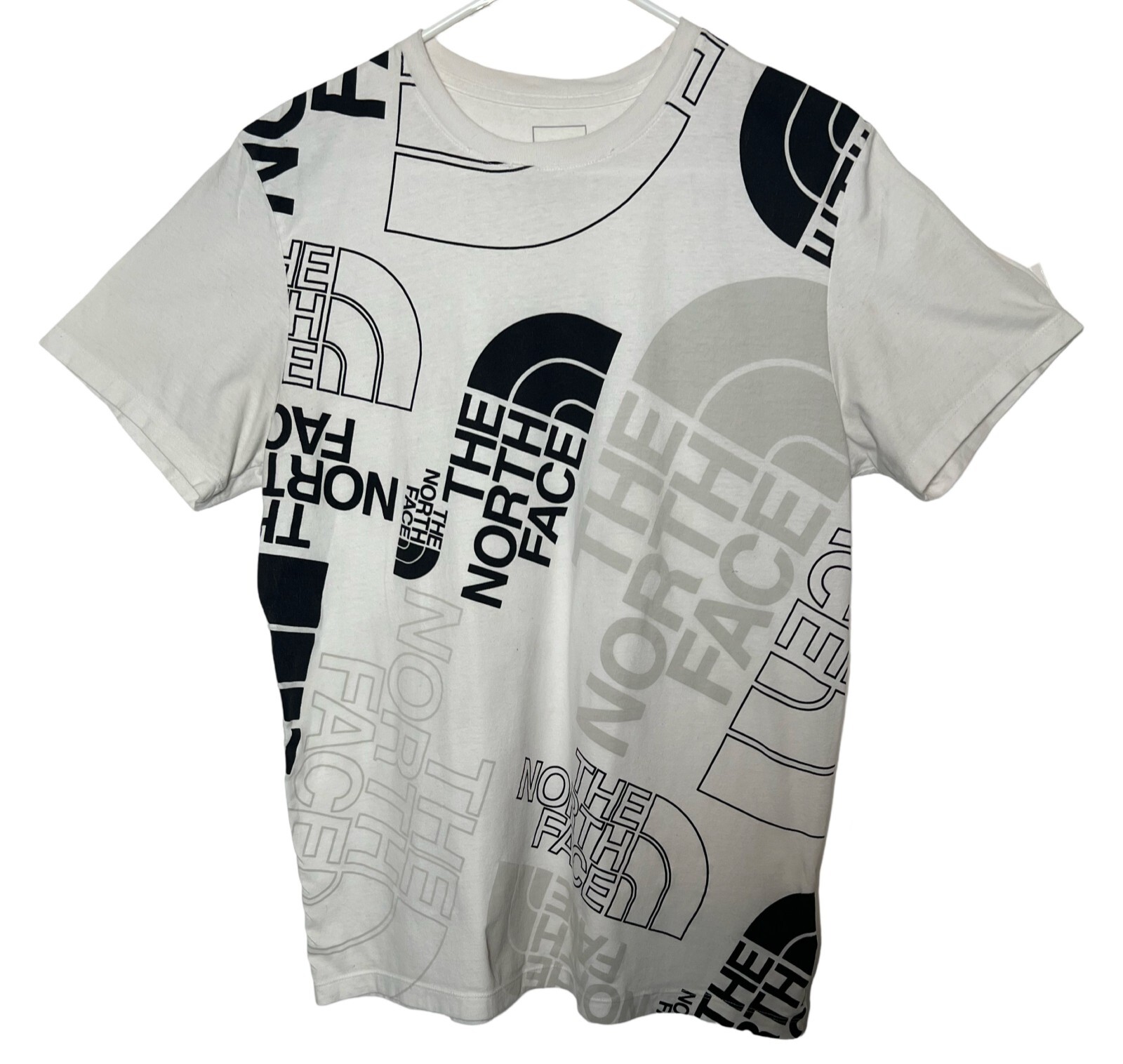 The North Face Men's Large White Short Sleeve Lightweight Comfort T-Shirt  