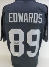 BRYAN EDWARDS-LV Raider Signed Las Vegas Raiders Custom Jersey (JSA Witness COA)