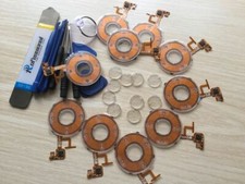 LOT 10X Transparent Clear Click wheel Center Button For iPod Video 5th 30GB 60