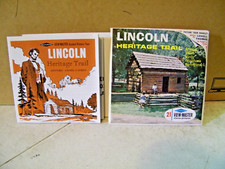 View-Master A390 LINCOLN HERITAGE TRAIL/ 3 Reels  Booklet