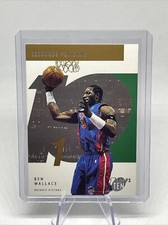 2002-03 Topps Ten #21 Ben Wallace NBA HOF Rebounds Per Game Thick Parallel NM
