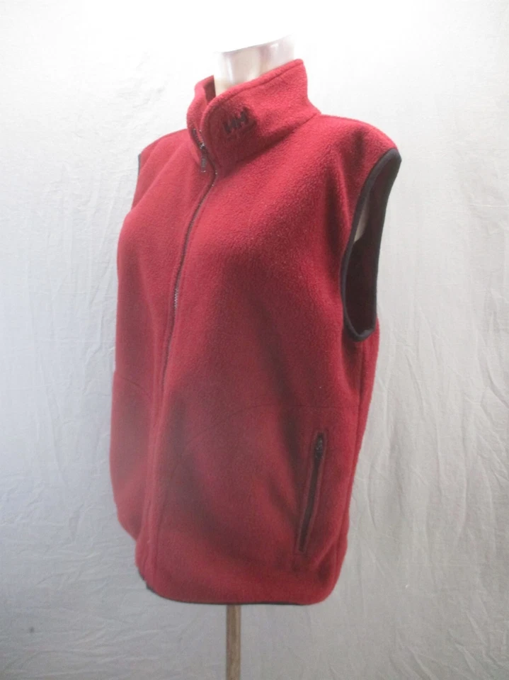 Chaleco Helly Hansen Talla L Mujer Cremallera Completa Cuello Soporte Bolsillo Polar Exterior 288 Foto 3 de 4