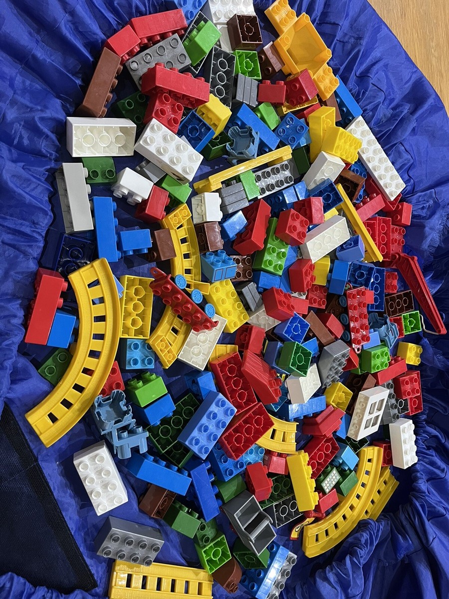 Mega Bloks large bricks bundle Train Tracks