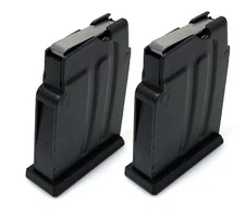 CZ .22 LR / .17 Mach 2 5-Rd Steel Magazine 452 453 457 512 **2 PACK** 12001