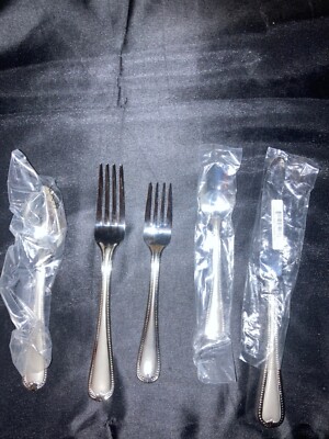 Lenox 5-Piece Vintage Jewel 5pc Place Setting Flatware Silverware set NEW 