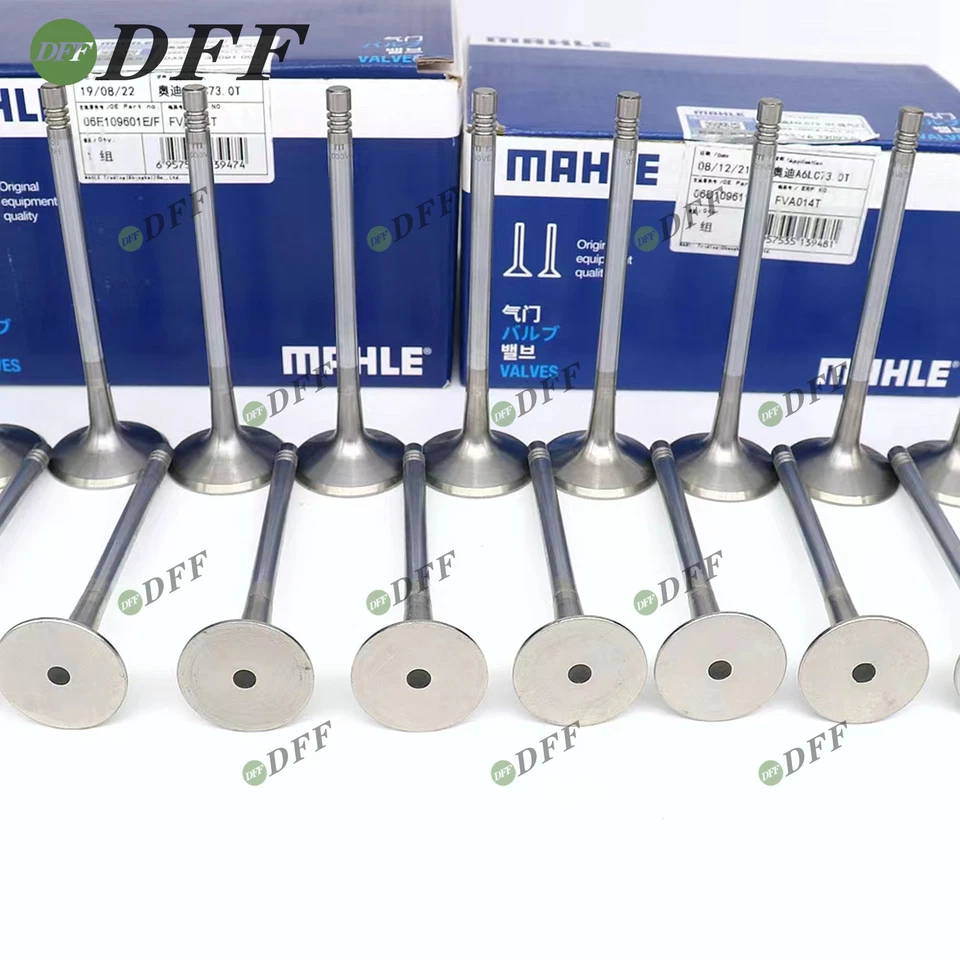 24x Intake Exhaust Inlet Outlet Valves Set For VW Audi S4 S5 A6 2.8 3.2 3.0 TFSI - Image 3 of 4