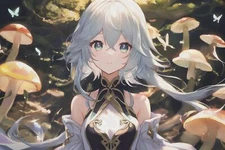 Anime Girls Ai Art Genshin Impact Mushroom Nahida  Gaming Mat Desk 9614