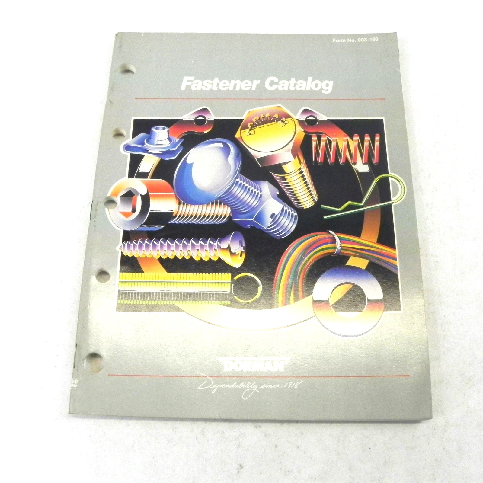 DORMAN FASTENER CATALOG FORM NO. 003150 AUTOMOTIVE REPLACMENT HARDWARE
