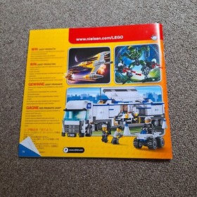 Lego City 7685 Dozer Instruction Manual Only Booklet Replacement Extra Spare
