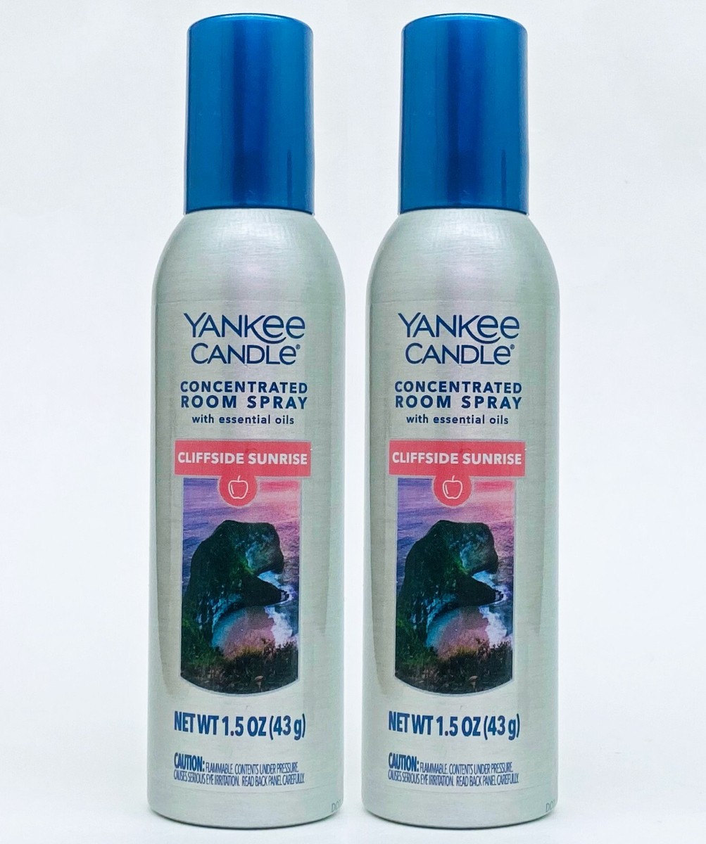 Yankee Candle Concentrated Room Spray – 2 Pack, 1.5oz/43g Each, Odor Eliminator, USA Made