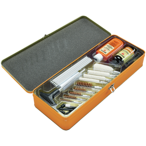 Hoppe's Tin Kit Hoppe's No 9 Cleaner Oil Brushes Universal Cleaning Kit