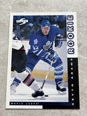 1997-98 Score-Pinnacle Kevyn Adams NHL #60 Rookie RC Maple Leafs