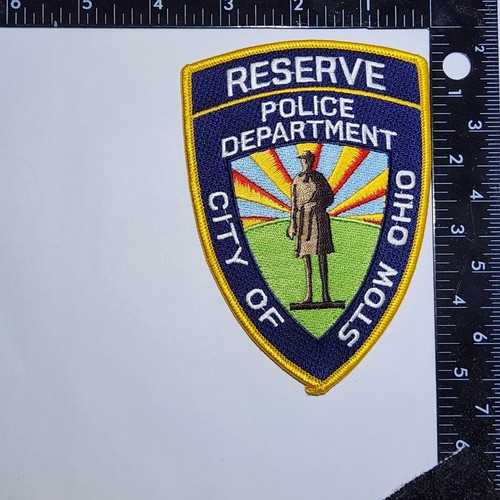 City of Stow, Ohio Police Patch. Great Condition!