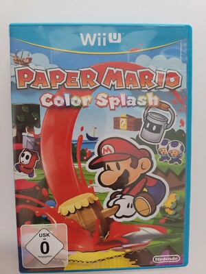Paper Mario: Color Splash (Nintendo Wii U, 2016)