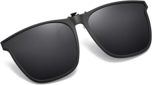 Clip on Sunglasses Polarized Unisex Large Lightweight for Prescription Glasses - Picture 9 of 12