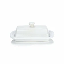 Fiesta® Extra Large Covered Butter Dish | White