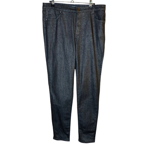 NWT Modcloth Metal Dipped and Dapper Skinny Jeans, 14 - 第 1/8 張圖片