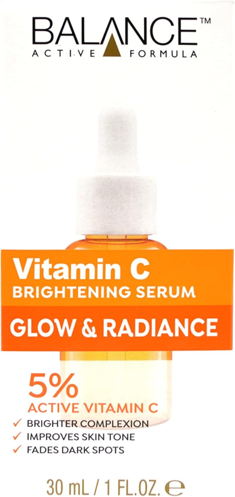 Balance Active Formula Vitamin C Brightening Serum - 5% Vitamin C for Radiant