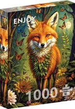 Enchanted Fox 1000 Piece Jigsaw Puzzle Enjoy New