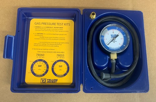 YELLOW JACKET 0-10"W.C. GAS PRESSURE TEST KIT 78055 - Picture 5 of 6