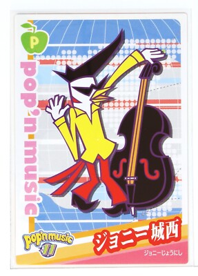 Pop'n Music Card PE20N024 Johnny Jounishi Konami Japan Game