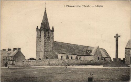 CPA FLAMANVILLE L'Église (152937) - Photo 1/2