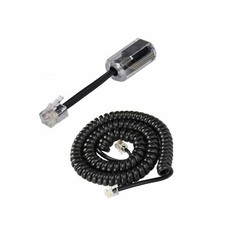 Telephone Handset Cord Detangler, 1 Pack Landline Handset Cord Cable 7.5Ft U...