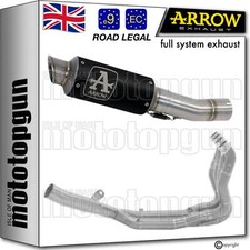 ARROW FULL SYSTEM EXHAUST T OPEN RC GP2 GP-2 BLACK BMW S1000 S-1000 RR 2019 19