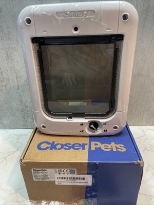 Closer Pets Cat Mate Microchip Door Flap White, 360W