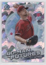 2021 Bowman Chrome 40-Man Futures Atomic Refractor /150 Reid Detmers #FMF-9 12in