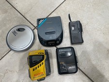 VINTAGE SONY WM-1 STEREO WALKMAN CASSETTE PLAYER ETC. PARTS OLY