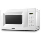 Energy-Efficient 700W Microwave - Easy One-Touch Buttons