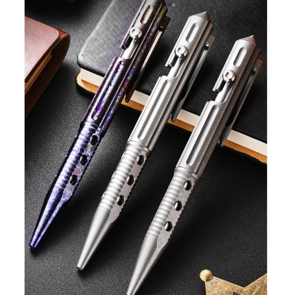 Титановый сплав болт действие тактическая ручка EDC самообороны ручка вольфрамовый наконечник - Изображение 2 из 4