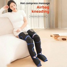 1PCS Relaxing Leg Foot Calf Massager Heated Compression Therapy Comfort Recovery