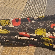 The Grinch Dr. Seuss Women s XL Black Graphic Drawstring Pajama Pants