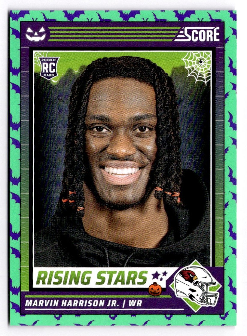 2024 Panini Score-A-Treat - Rising Stars Marvin Harrison Jr. #38 Green Bats (RC)