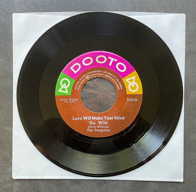 7'' The Penguins - Love Will Make Your Mind Go Wild / Ookey Ook - US Doo Wop