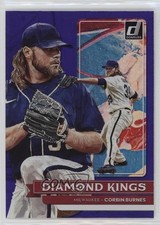2022 Panini Donruss Diamond Kings Holo Blue Corbin Burnes #21 17ok
