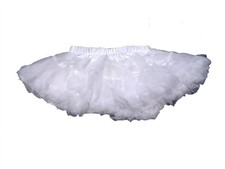 Short White Petticoat Teen/Petite One Size